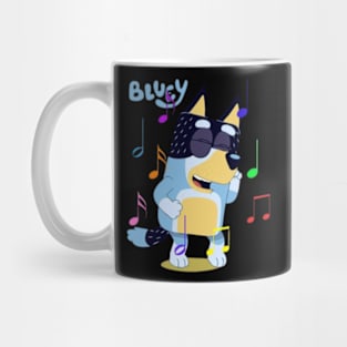 Dancing Bluey Dad, Dancing bluey mum Mug